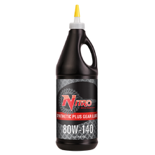 Load image into Gallery viewer, ~(4-Lbs.-12X5x5)~-80W-140-Synthetic-Plus-Gear-Oil-Gl5-1-Quart-Nitro-Gear-And-Axle