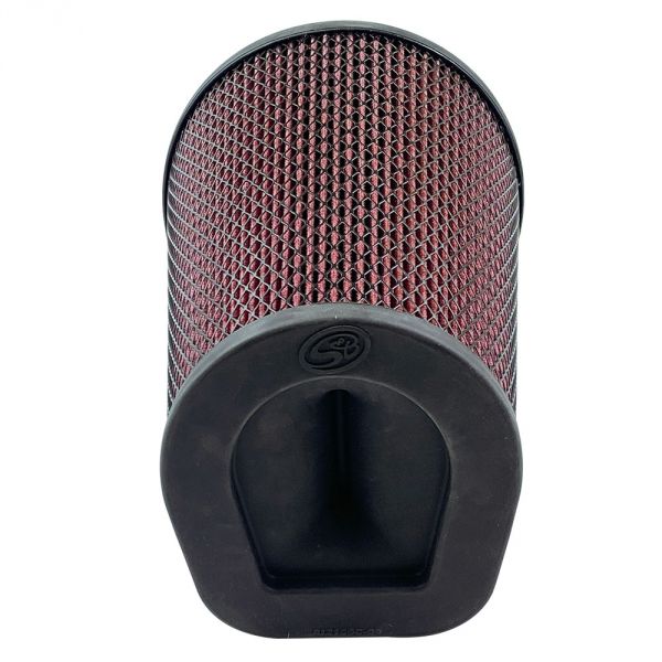 ~(4-Lbs.-12X9x9)~-Air-Filter-For-Intake-Kits-75-6000-75-6001-Oiled-Cotton-Cleanable-Red-S-B