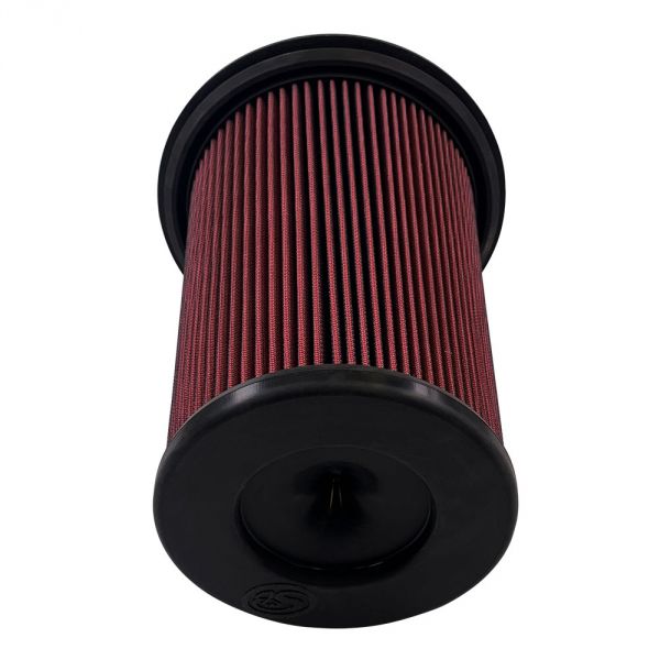 ~(4-Lbs.-12X9x9)~-Air-Filter-For-Intake-Kit-75-5128-Oiled-Cotton-Cleanable-Red-S-B