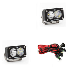 Load image into Gallery viewer, ~(4-Lbs.-6X6x6)~-Led-Work-Light-Clear-Lens-Driving-Combo-Pattern-Pair-S2-Sport-Baja-Designs