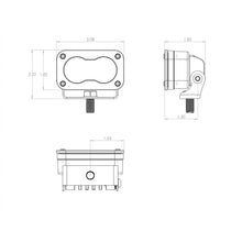Load image into Gallery viewer, ~(4-Lbs.-6X6x6)~-Led-Work-Light-Clear-Lens-WorkScene-Pattern-Pair-S2-Sport-Baja-Designs