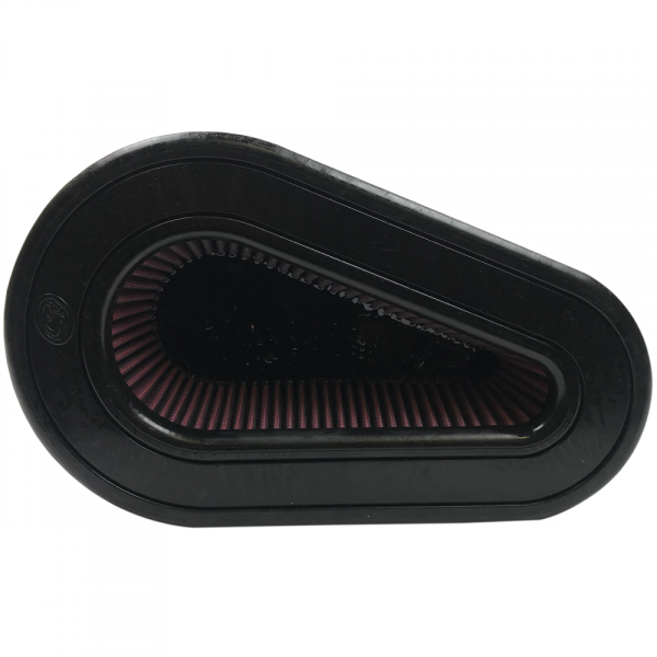 ~(4-Lbs.-12X9x9)~-Air-Filter-For-Intake-Kits-75-5032-Oiled-Cotton-Cleanable-Red-S-B