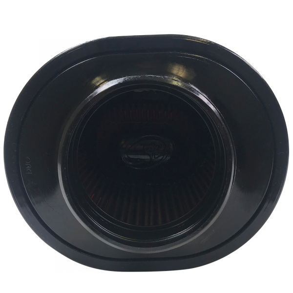 ~(4-Lbs.-12X9x9)~-Air-Filter-For-Intake-Kits-75-5021-Oiled-Cotton-Cleanable-Red-S-B