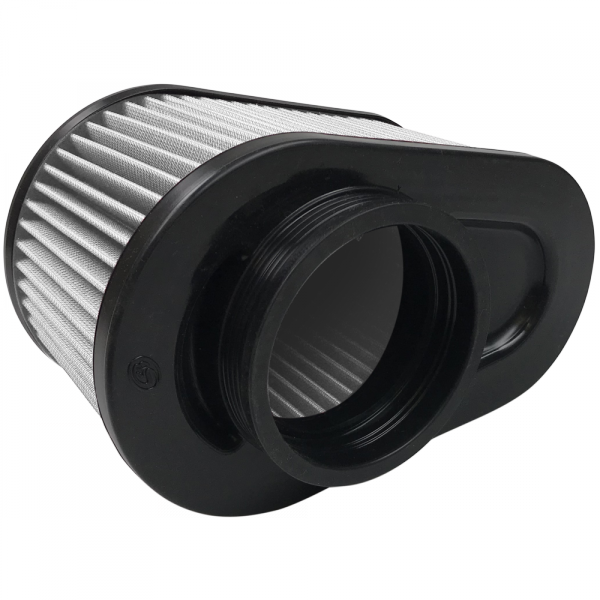 ~(4-Lbs.-12X9x9)~-Air-Filter-For-Intake-Kits-75-5086-75-5088-75-5089-Dry-Extendable-White-S-B