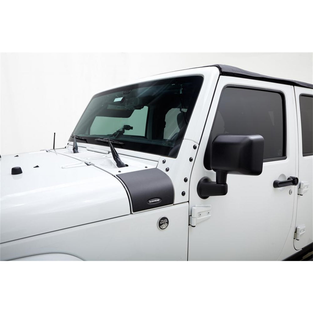 ~(4-Lbs.-11X8x4)~-Trail-Armor-2007-2018-Jeep-WranglerWrangler-Unlimited-Cowl-Cover-Black