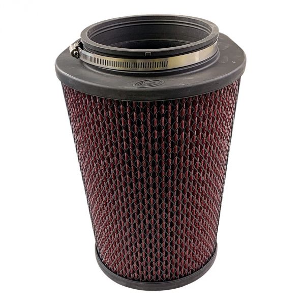 ~(4-Lbs.-12X9x9)~-Air-Filter-For-Intake-Kits-75-6000-75-6001-Oiled-Cotton-Cleanable-Red-S-B