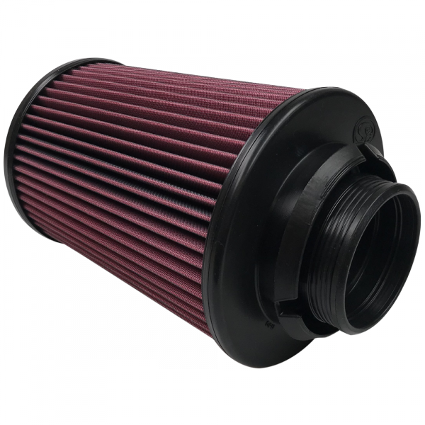 ~(4-Lbs.-10X9x9)~-Air-Filter-For-Intake-Kits-75-5116-75-5069-Oiled-Cotton-Cleanable-Red-S-B