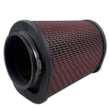 Load image into Gallery viewer, ~(4-Lbs.-12X9x9)~-Air-Filter-For-Intake-Kits-75-6000-75-6001-Oiled-Cotton-Cleanable-Red-S-B