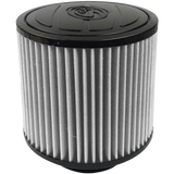 S&B Filters KF-1055D Air Filter For Intake Kits 75-5061,75-5059 Dry Extendable White S&B