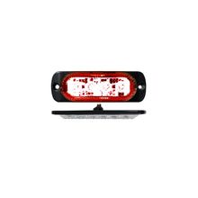 Load image into Gallery viewer, 4-Led-Ultra-Slim-Flush-Mount-19-Flash-Pattern-Marker-Strobe-Light-(Red)
