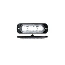 Load image into Gallery viewer, 4-Led-Ultra-Slim-Flush-Mount-19-Flash-Pattern-Marker-Strobe-Light-(White)