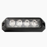 Race Sport RS-B3069SM4-W 4-LED White IP68 Surface Mount Strobe