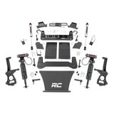Rough Country 27557 4 Inch Suspension Lift Kit Vertex & V2 19-20 Silverado/Sierra 1500 Trailboss/AT4 4WD