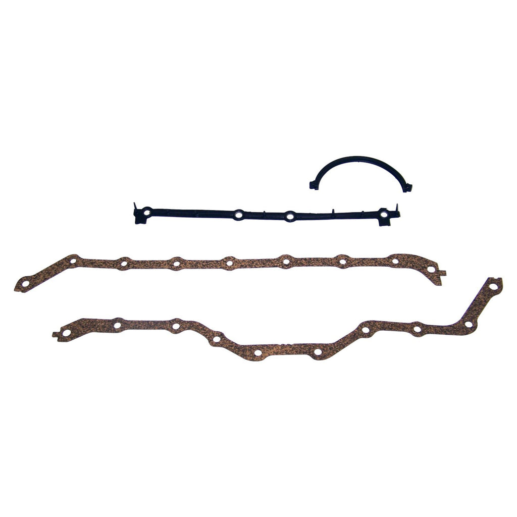 4-Piece-Engine-Oil-Pan-Gasket-Set-For-83-02-Jeep-Models-W-Amc-2.5L-Engine