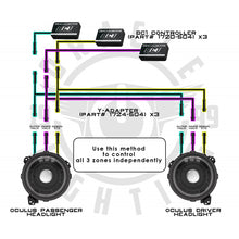 Load image into Gallery viewer, 4-Pin-Y-Adapter-Colorshift-Extension-Cable-(Single)