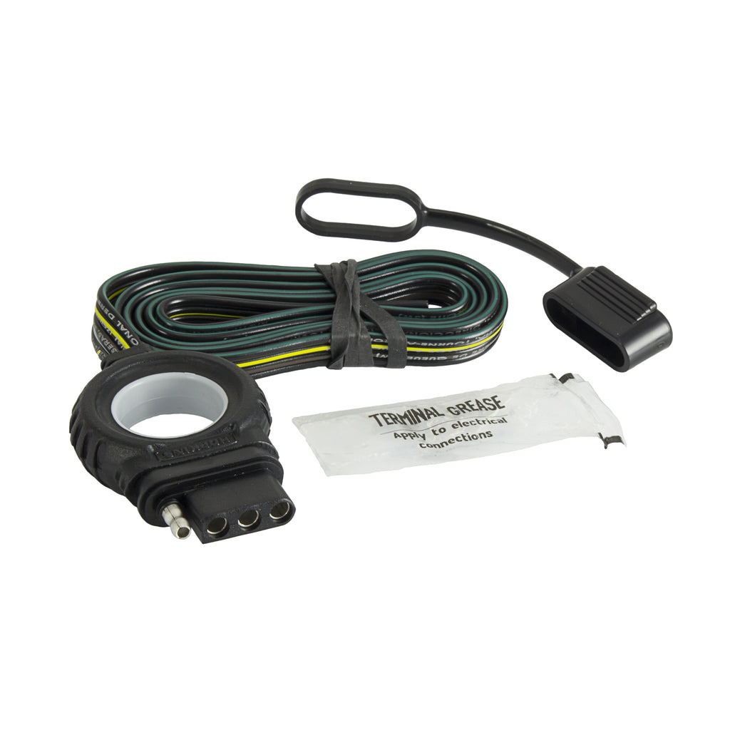 4-Wire-Flat-Plug-With-Finger-Pull-48-Inch-Length-Without-Led-Test-Vehicle-End
