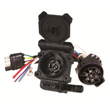 Load image into Gallery viewer, 4-Wire-Flat-To-7-Blade--4-Flat-Dust-Cover-Mounting-Bracket--Hardware