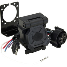 Load image into Gallery viewer, 4-Wire-Flat-To-7-Blade--4-Flat-Dust-Cover-Mounting-Bracket--Hardware