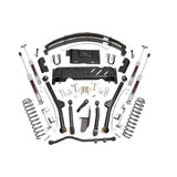 Rough Country 68622 4.5 Inch Jeep Long Arm Suspension Lift System 84-01 XJ Cherokee-2.5L/4.0L/NP231