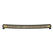 Load image into Gallery viewer, 40-Inch-Led-Light-Bar-Single-Row-Curved-Amber-Backlight-Radiance-Plus-Rigid-Industries