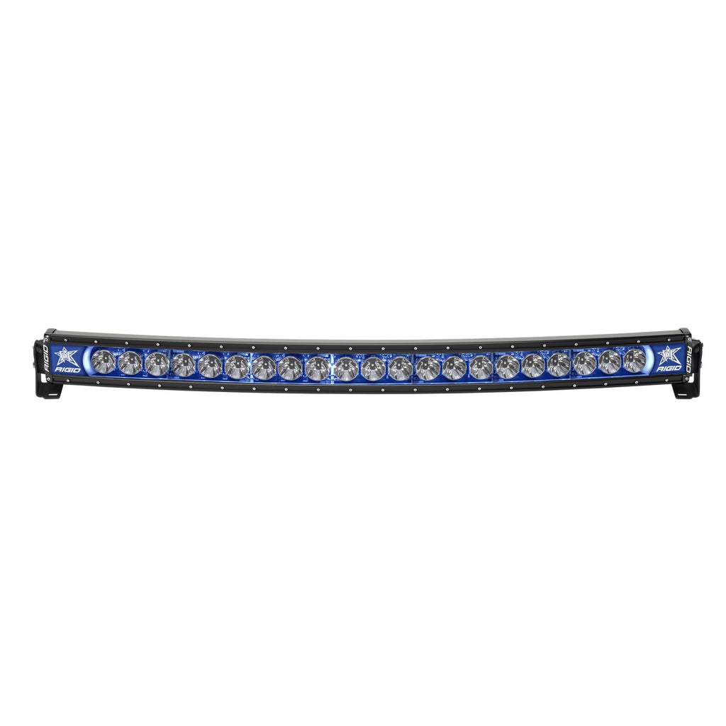 40-Inch-Led-Light-Bar-Single-Row-Curved-Blue-Backlight-Radiance-Plus-Rigid-Industries