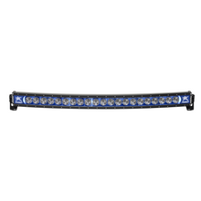Load image into Gallery viewer, 40-Inch-Led-Light-Bar-Single-Row-Curved-Blue-Backlight-Radiance-Plus-Rigid-Industries