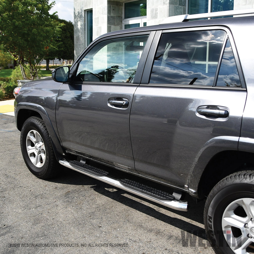 ~(40-Lbs.-73X18x4)~-Pro-Traxx-4-Oval-Nerf-Step-Bars-Stainless-Steel-4Runner-Sr5-And-Trd-2014-2019-4Runner-Trail-Edition-2010-2017-(Excl-Limited)