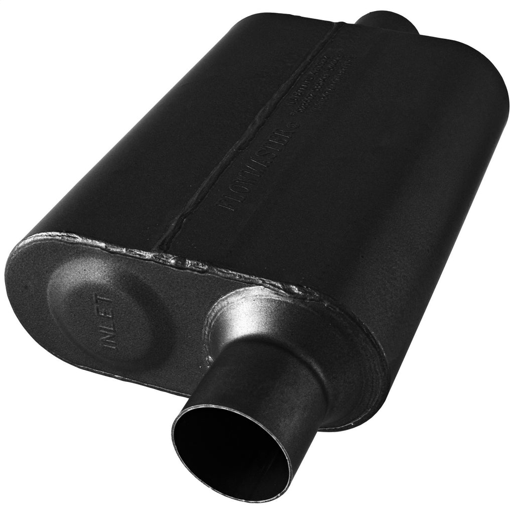 40-Series-Original-40-Series-Muffler-2.50In-In-(O)Out-(C)-Ea-409S-Stainless-Steel