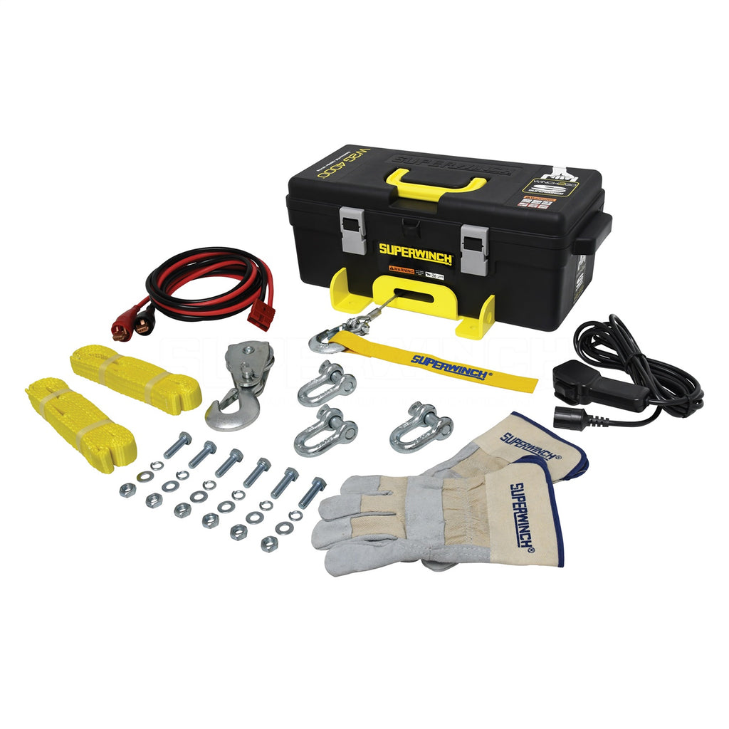 4000-Lbs-12V-Dc-316In-X-50Ft-Steel-Rope-Winch2go-Steel-Rope