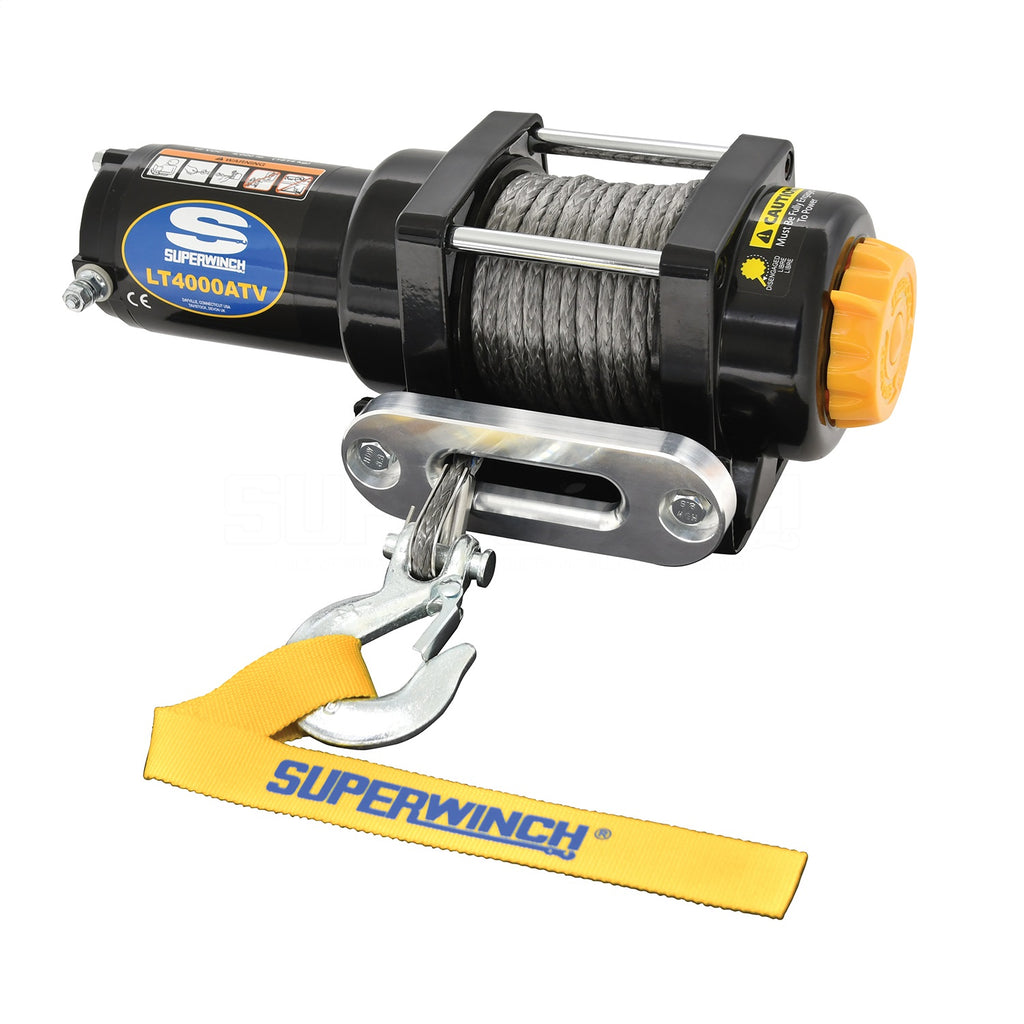 4000-Lbs-12V-Dc-316In-X-50Ft-Synthetic-Rope-Lt4000-Winch