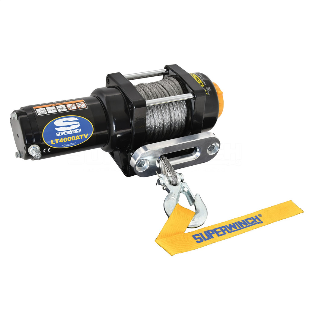 4000-Lbs-12V-Dc-316In-X-50Ft-Synthetic-Rope-Lt4000-Winch