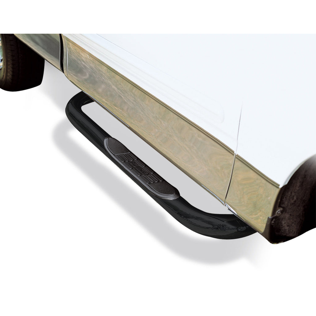 4000-Series-Side-Steps-With-Mounting-Brackets-Kit---Black-Powder-Coat
