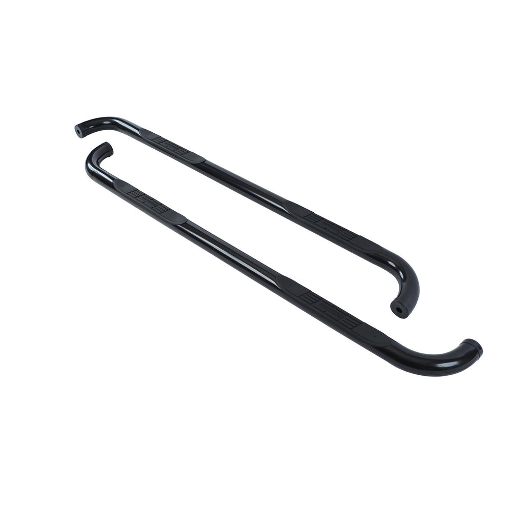 4000-Series-Side-Steps-With-Mounting-Brackets-Kit---Black-Powder-Coat