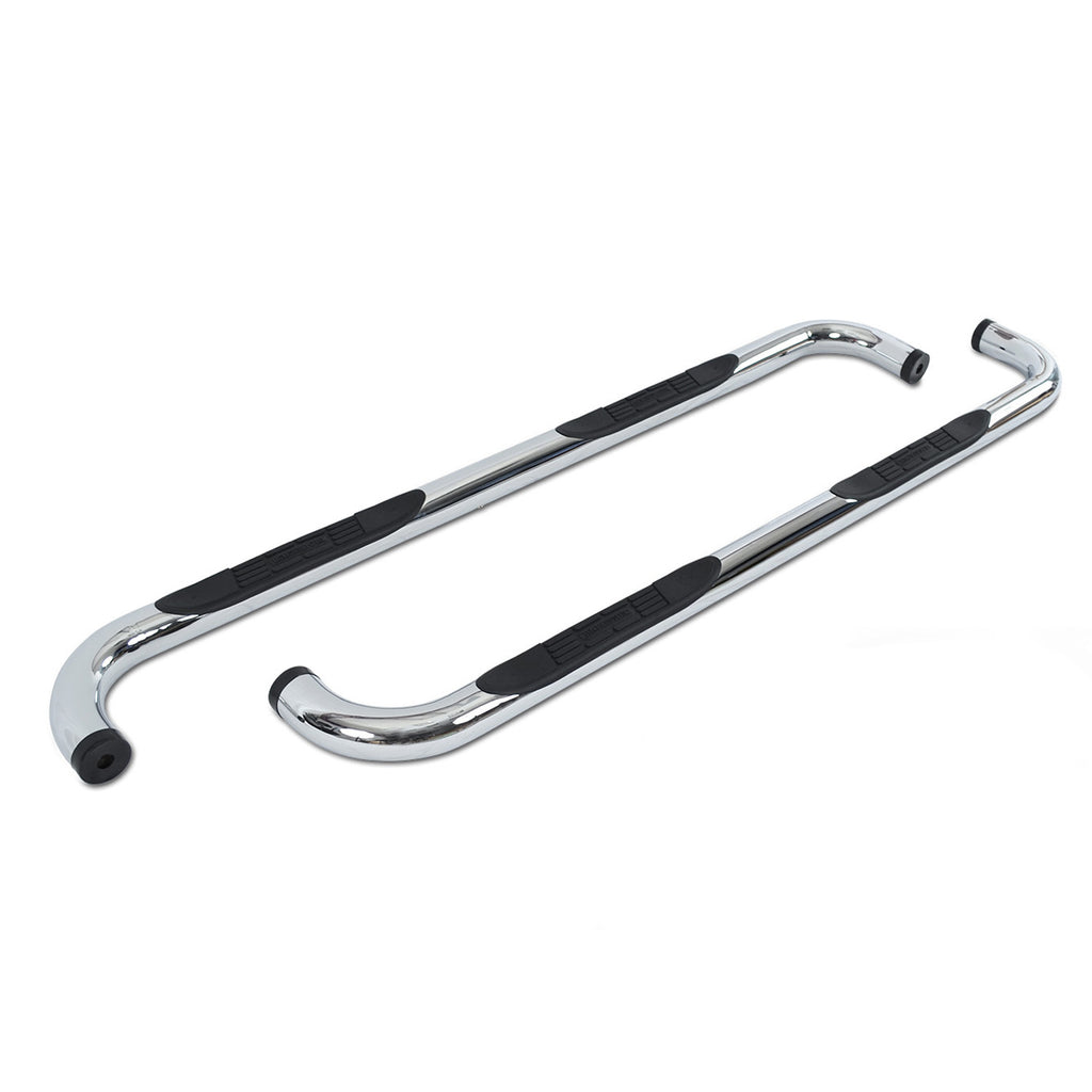 4000-Series-Side-Steps-With-Mounting-Brackets-Kit---Chrome