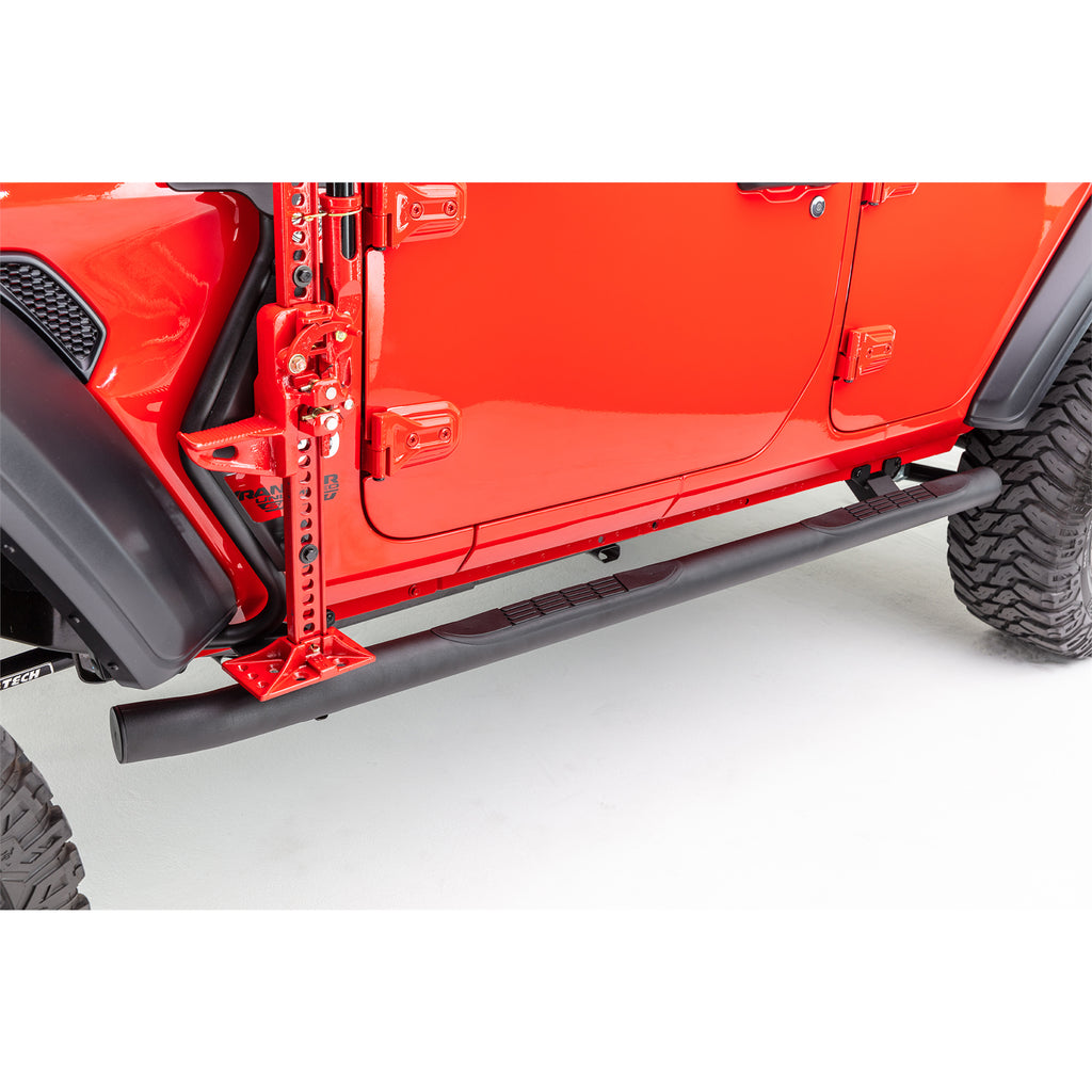 4000-Series-Side-Steps-With-Mounting-Brackets-Kit---Protective-Bedliner-Coating