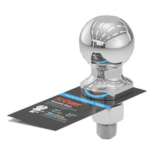 Load image into Gallery viewer, CURT 40003 2" Trailer Ball (3/4" x 1-3/4" Shank, 3,500 lbs., Chrome)