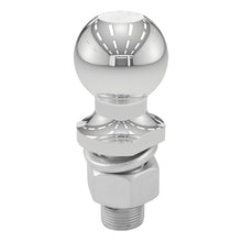 Load image into Gallery viewer, CURT 40004 2" Trailer Ball (1" x 2-1/8" Shank, 6,000 lbs., Chrome)
