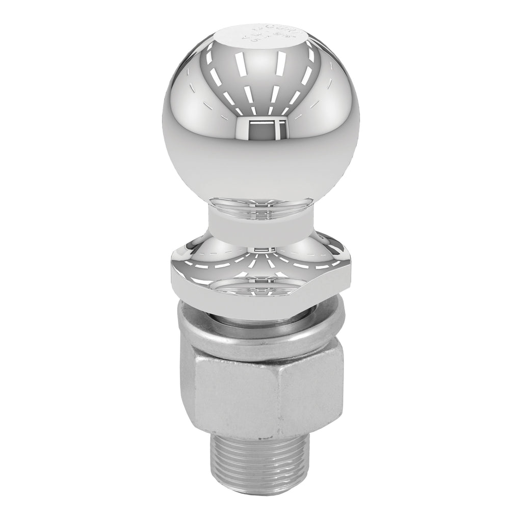 CURT 40006 2-5/16" Trailer Ball (1-1/4" x 2-5/8" Shank, 10,000 lbs., Chrome)