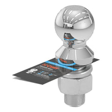 Load image into Gallery viewer, CURT 40008 2-5/16" Trailer Ball (1-1/4" x 2-3/4" Shank, 20,000 lbs., Chrome)