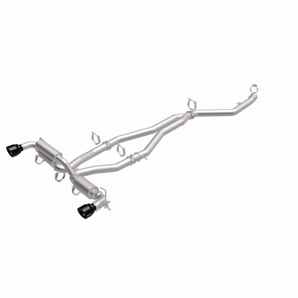 MagnaFlow Exhaust Products 19707 SPEQ Series Black Chrome Cat-Back System for Select Toyota GR Supra