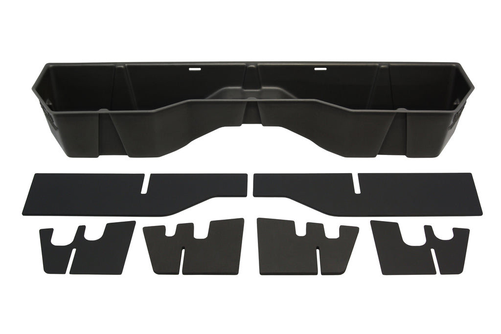 DU-HA 40011 DÜHA 40011 Underseat Storage / Gun Case - Dark Gray for Select Nissan TITAN, Nissan TITAN XD