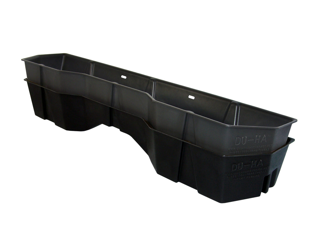 DU-HA 40011 DÜHA 40011 Underseat Storage / Gun Case - Dark Gray for Select Nissan TITAN, Nissan TITAN XD