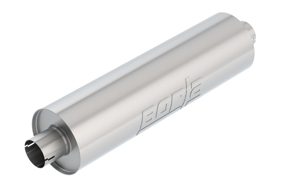 Borla 400130 Specialty Muffler - Straight Flow Notched Neck Muffler