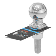 Load image into Gallery viewer, CURT 40019 2" Trailer Ball (3/4" x 3" Shank, 3,500 lbs., Chrome)