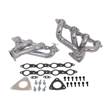 Load image into Gallery viewer, BBK Performance Parts 40030 2001-2002 CAMARO FIREBIRD LS1 1-3/4 SHORTY HEADERS (POLISHED SILVER CERAMIC) for Select Chevrolet Camaro, Pontiac Firebird