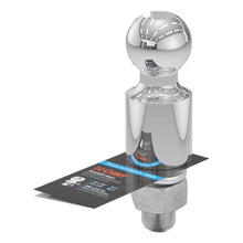 Load image into Gallery viewer, CURT 40032 1-7/8" Trailer Ball (1" x 2-1/8" Shank, 2" Rise, 3,500 lbs., Chrome)