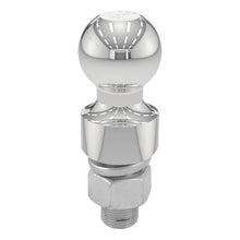 Load image into Gallery viewer, CURT 40033 2" Trailer Ball (1" x 2-1/8" Shank, 1" Rise, 6,000 lbs., Chrome)