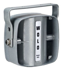 Load image into Gallery viewer, Wolo Horns 4003 COMPACT 100-WATT SPEAKER - High Performance 8 Ohm Speaker Designed with Versatile Swing Bracket Housing and Mounting Bracket. .