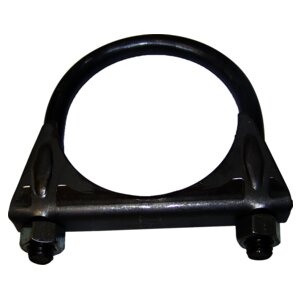 Crown Automotive Jeep Replacement 4004445 2-1/2" U-Bolt Style Exhaust Clamp for 72-91 Jeep TJ, ZJ, SJ, & J-Series for Select Jeep Cherokee, Jeep Grand Cherokee, Jeep Grand Wagoneer, Jeep J-100, Jeep J-2500, Jeep J-2600, Jeep J-4500, Jeep J-4600, Jeep