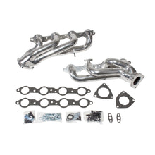 Load image into Gallery viewer, BBK Performance Parts 40050 1999-2013 GM TRUCK/SUV 4.8L/5.3L 1-3/4 SHORTY HEADERS (POLISHED SILVER CERAMIC) for Select Chevrolet Avalanche, Chevrolet Avalanche 1500, Chevrolet Silverado 1500, Chevrolet Silverado Classic, Chevrolet Silverado 2500,